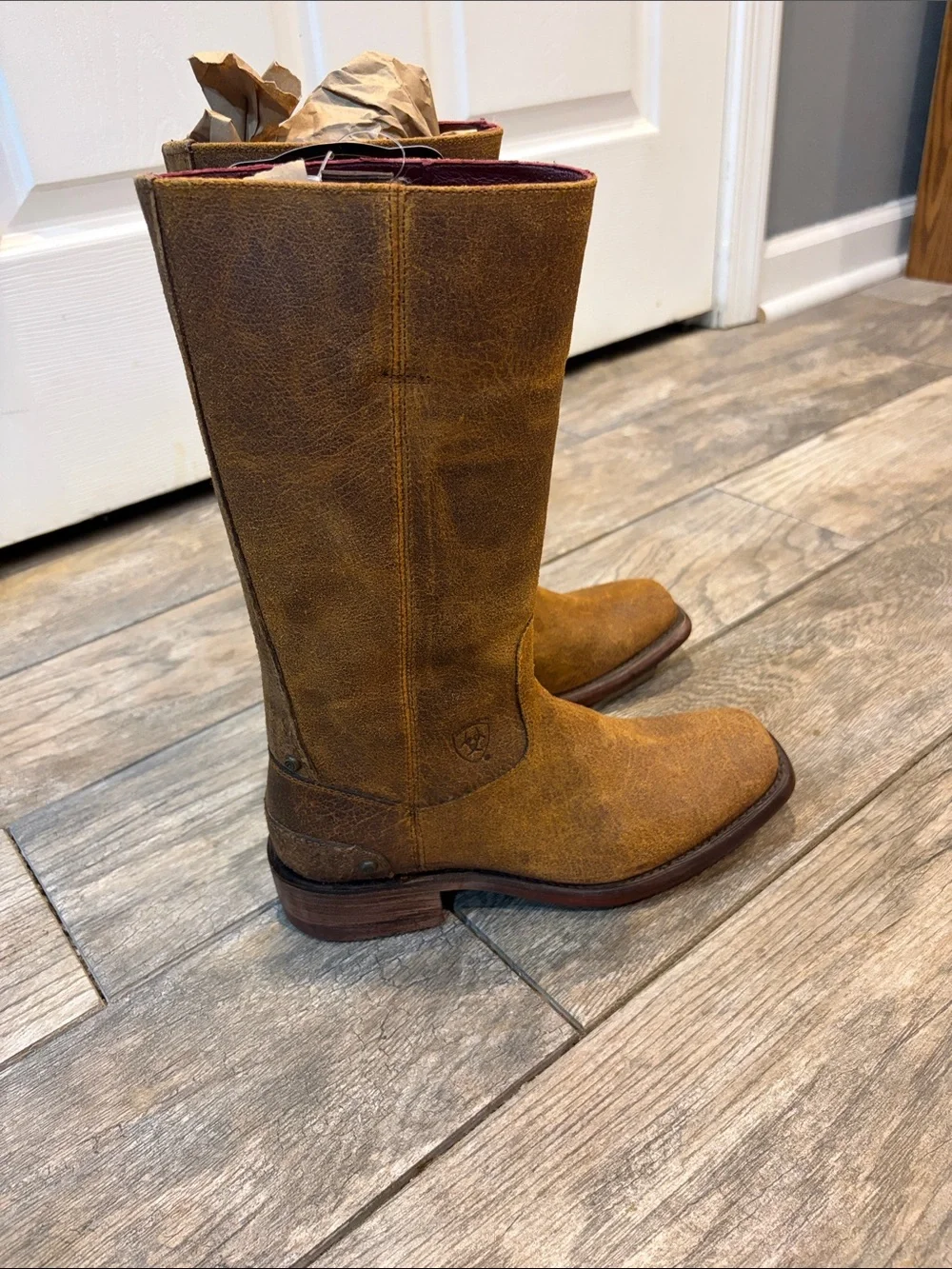 Ariat Coronado collection Classic Brown Leather Western Boots Women’s size 6.5 - Picture 1 of 12
